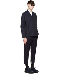 Pantalon bleu marine Jil Sander Navy