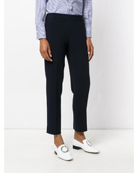 Pantalon bleu marine Alberto Biani