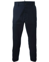 Pantalon bleu marine DSQUARED2