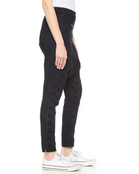 Pantalon bleu marine Sass & Bide