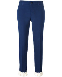 Pantalon bleu marine Gucci