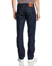 Pantalon bleu marine Hilfiger Denim