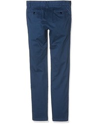 Pantalon bleu marine Hilfiger Denim