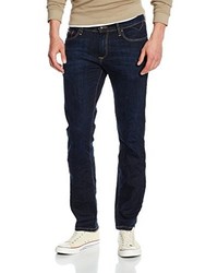 Pantalon bleu marine Hilfiger Denim