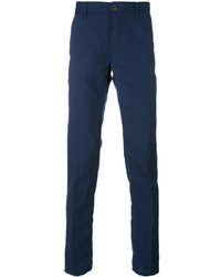 Pantalon bleu marine Incotex