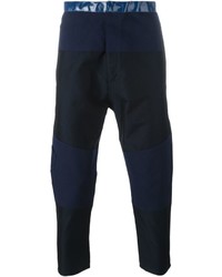 Pantalon bleu marine Jil Sander