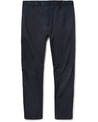 Pantalon bleu marine Lanvin