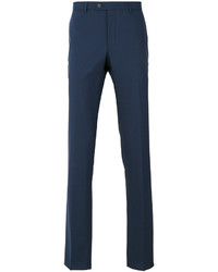 Pantalon bleu marine Lanvin