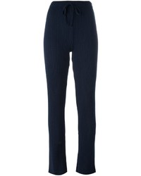 Pantalon bleu marine MARQUES ALMEIDA