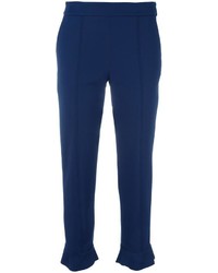Pantalon bleu marine MSGM