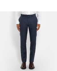 Pantalon bleu marine Etro