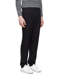 Pantalon bleu marine Raf Simons