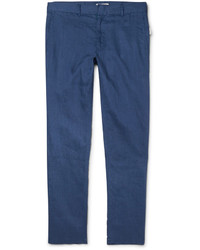 Pantalon bleu marine Onia