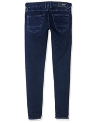 Pantalon bleu marine Pepe Jeans