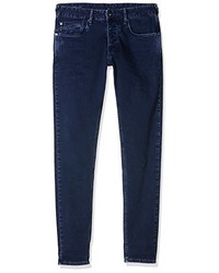 Pantalon bleu marine Pepe Jeans