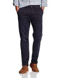 Pantalon bleu marine Pepe Jeans