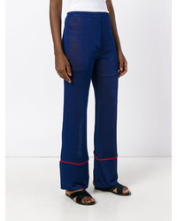 Pantalon bleu marine Laneus