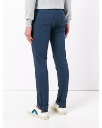 Pantalon bleu marine Fay