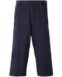 Pantalon bleu marine Sacai