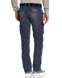 Pantalon bleu marine Schott NYC