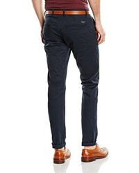 Pantalon bleu marine Selected