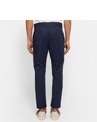 Pantalon bleu marine Marni