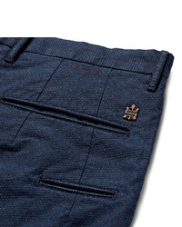 Pantalon bleu marine Incotex