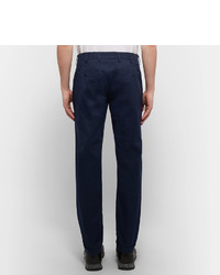 Pantalon bleu marine Prada