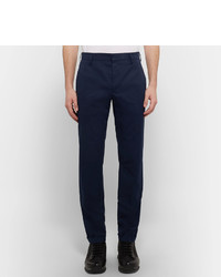 Pantalon bleu marine Prada