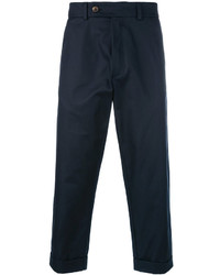 Pantalon bleu marine Societe Anonyme