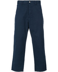 Pantalon bleu marine Societe Anonyme