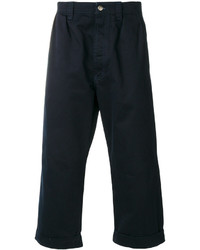 Pantalon bleu marine Societe Anonyme