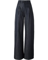 Pantalon bleu marine Societe Anonyme