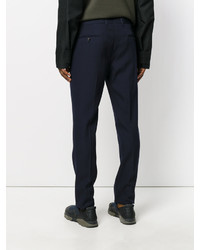 Pantalon bleu marine Marni