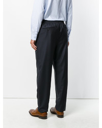 Pantalon bleu marine Giorgio Armani