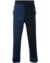 Pantalon bleu marine Thom Browne