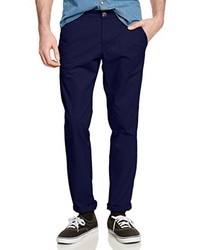 Pantalon bleu marine Tom Tailor Denim