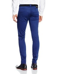Pantalon bleu marine Versace