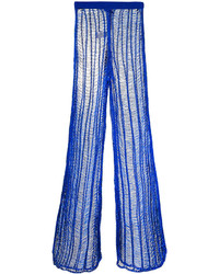 Pantalon bleu Balmain
