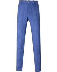 Pantalon bleu Corneliani