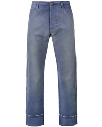 Pantalon bleu Gucci