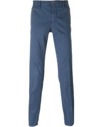 Pantalon bleu Incotex