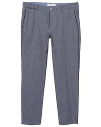 Pantalon bleu Mango
