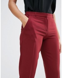 Pantalon bordeaux Asos