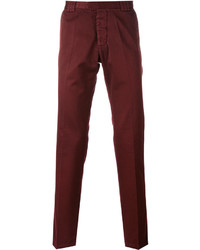 Pantalon bordeaux Christian Pellizzari