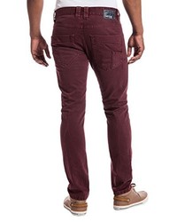 Pantalon bordeaux Timezone