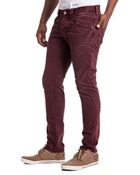 Pantalon bordeaux Timezone