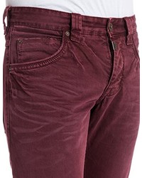 Pantalon bordeaux Timezone