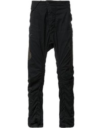 Pantalon brodé noir 11 By Boris Bidjan Saberi