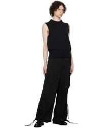 Pantalon cargo à rayures verticales noir SASQUATCHfabrix.